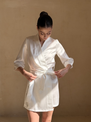 Szlafrok Milk Satin
